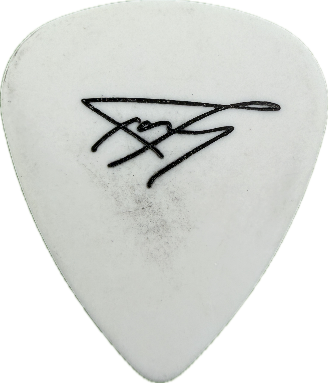 tony rombola godsmack 2004 faceless tour dunlop white tortex tortex guitar pick reverse pickrebel photo reverse