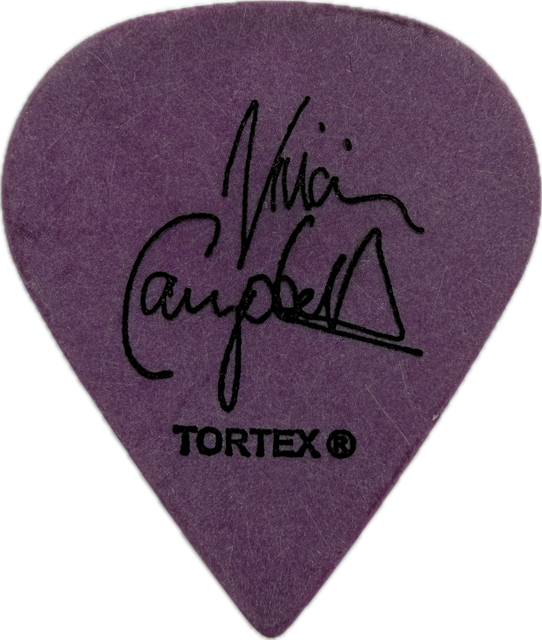 VIVIAN CAMPBELL DEF LEPPARD 2005 25TH ANNIVERSARY TOUR GUITAR PICK reverse