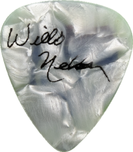 WILLIE NELSON INTERSTATE 420 GUITAR PICK reverse