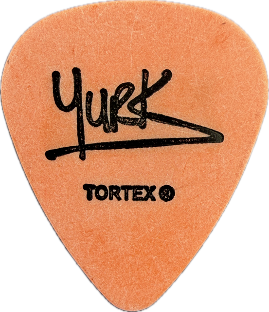 YURKO MYCHALUK NELLY FURTADO 2006 TOUR GUITAR PICK reverse