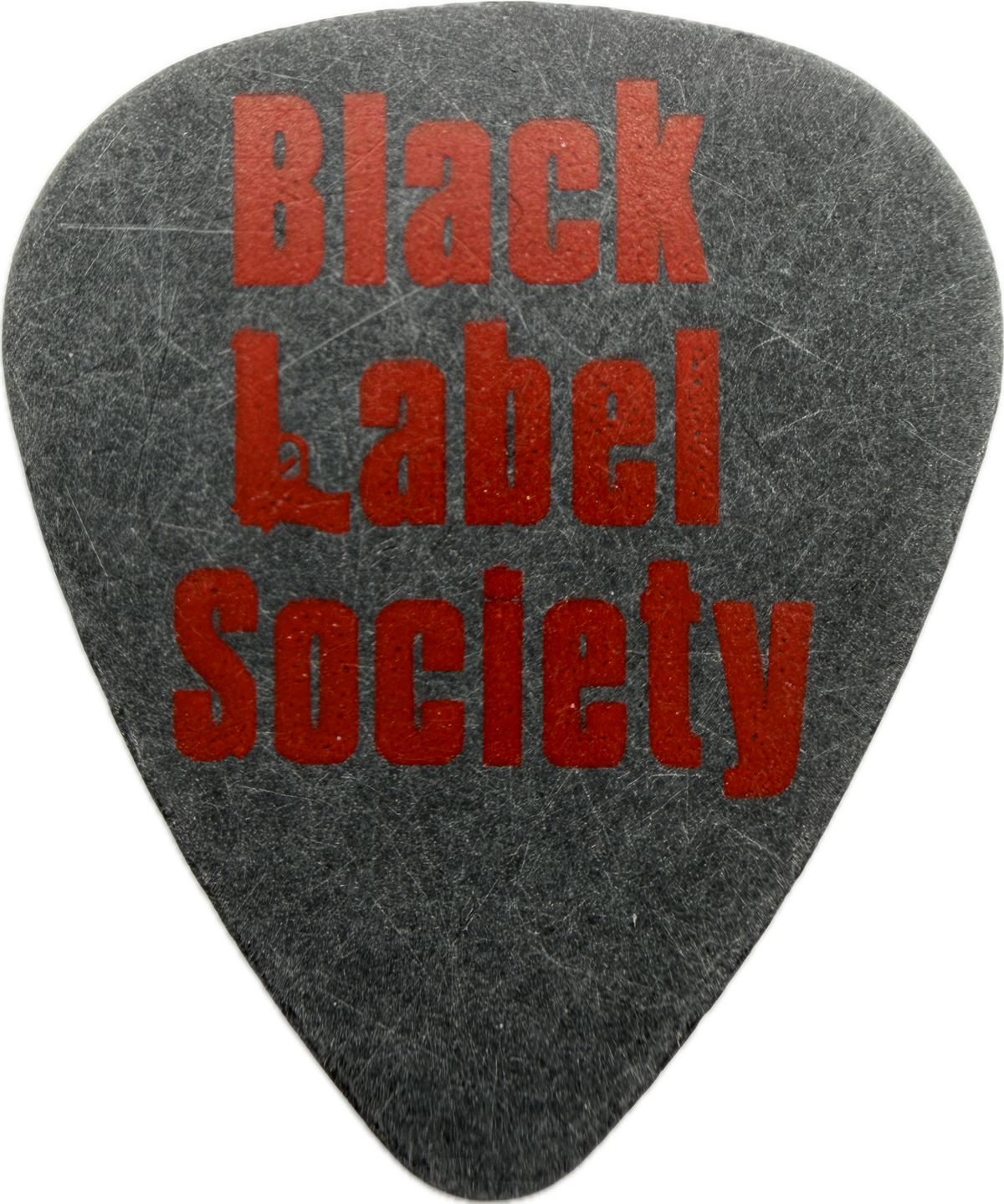 zakk wylde black label society 2000 tour alt logo dunlop black tortex guitar pick reverse pickrebel photo reverse