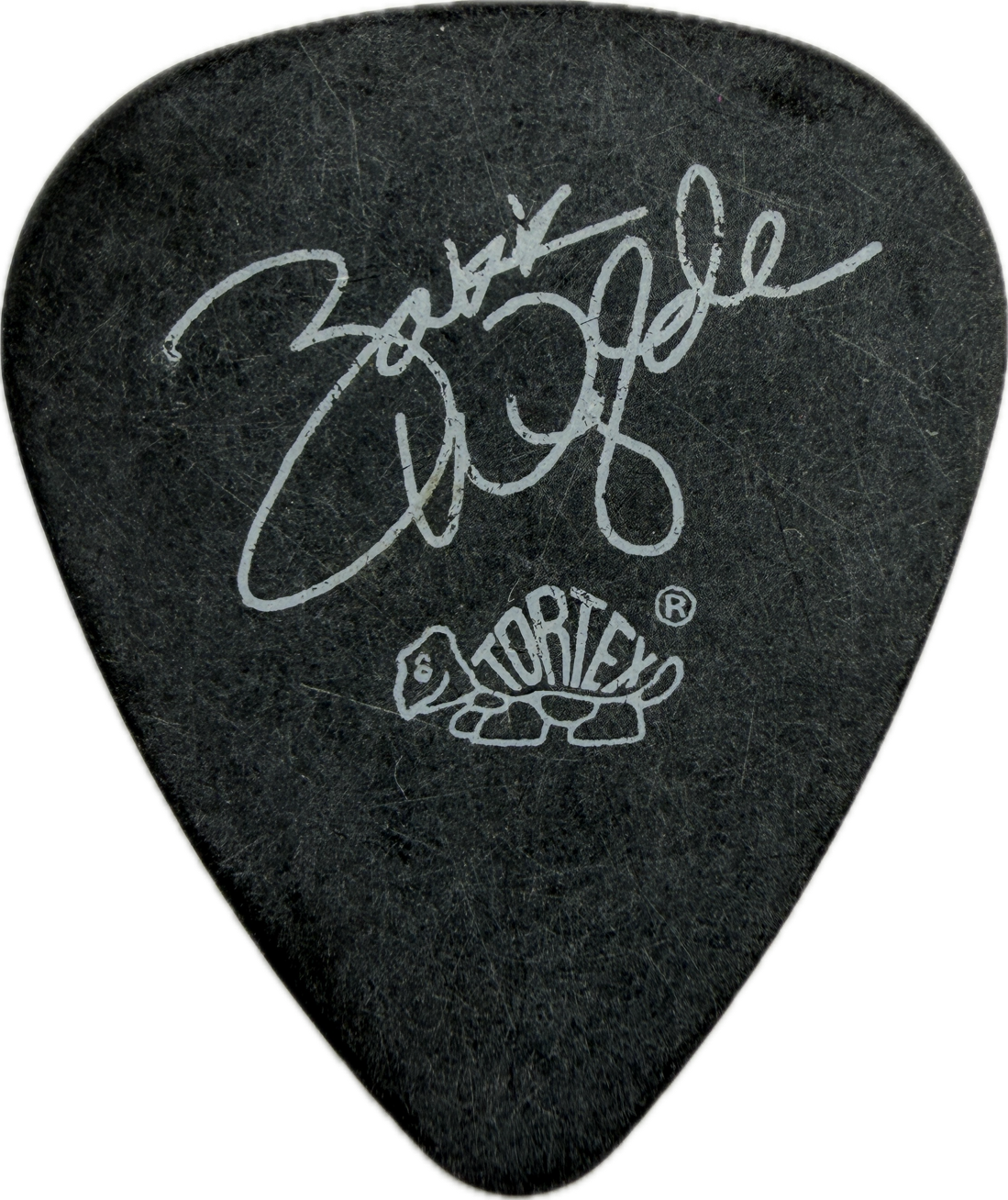 zakk wylde black label society 2005 mafia tour bls logo dunlop black tortex tortex guitar pick reverse pickrebel photo reverse