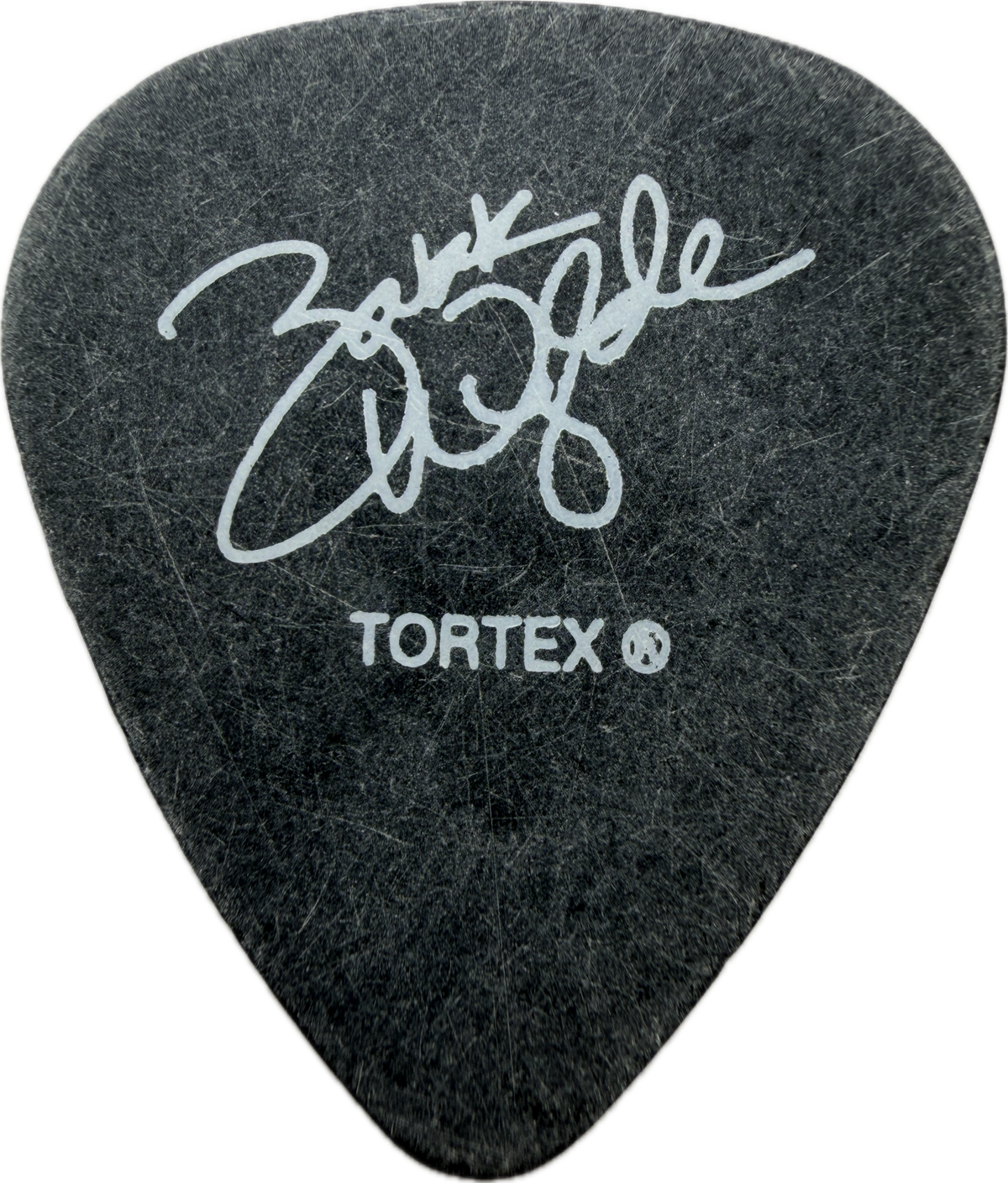 zakk wylde black label society 2006 tour signature dunlop black tortex guitar pick reverse pickrebel photo reverse