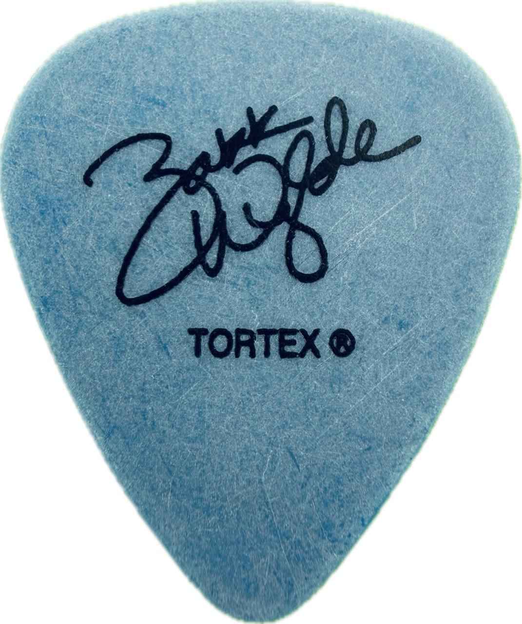 zakk wylde ozzy osbourne 2002 2002 tour dont fuck with ozzy dunlop blue tortex tortex guitar pick reverse pickrebel photo reverse